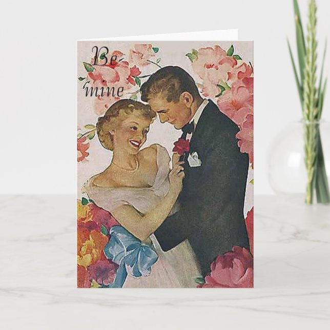 Be mine holiday card (Front)