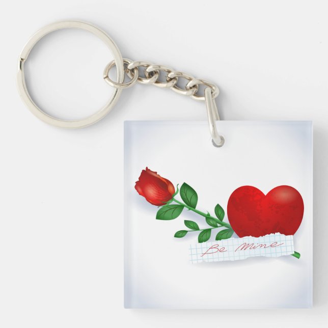 Be mine key ring (Front)