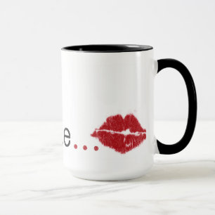 Be Mine Lipstick Valentine's Mug