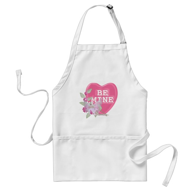 Be Mine Pink Candy Fairy/Fae Design Standard Apron (Front)