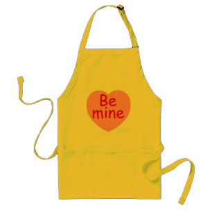 Be Mine Pink Heart Standard Apron