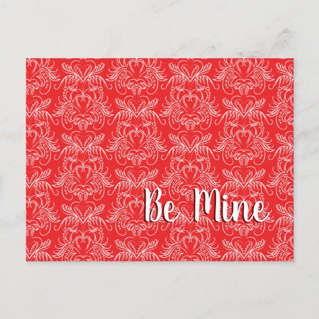 Be Mine Postcard (Front)