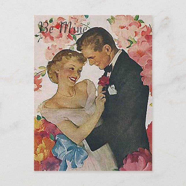 Be mine postcard (Front)