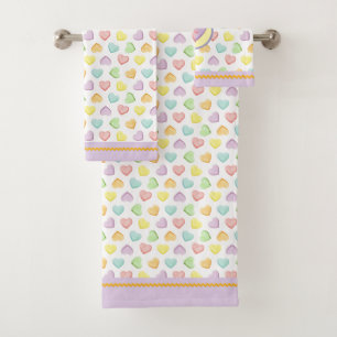 Be Mine Sweet Heart Towel Set