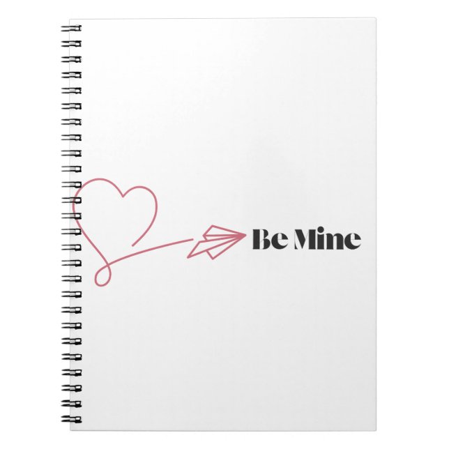 Be Mine: The Romantic Express Notebook (Front)