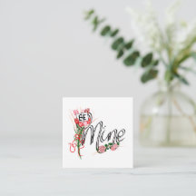 Be Mine Valentine Blank Card