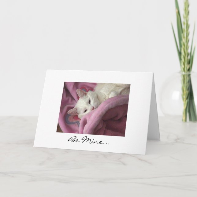 Be Mine...  Valentine Card (Front)