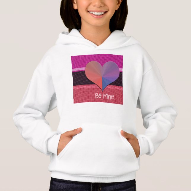 Be Mine Valentine Reflective Heart (Front)