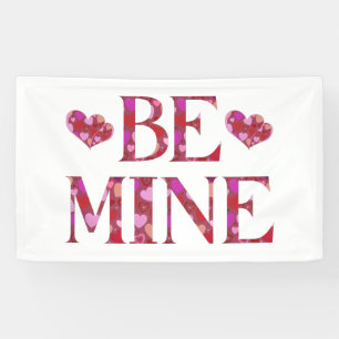 Be Mine Valentine's Day 3x5 Vinyl Banner