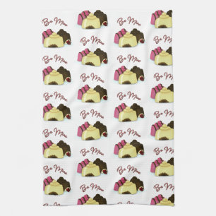 Be Mine Valentine's Day Candy Tea Towel