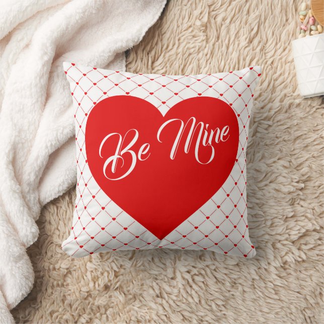 Be Mine Valentine's Day Cushion (Blanket)