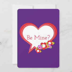 Be Mine? Valentine's Day Holiday Card