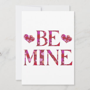 Be Mine Valentine's Day Invitation