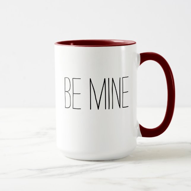 Be Mine Valentine's Day Mug (Right)
