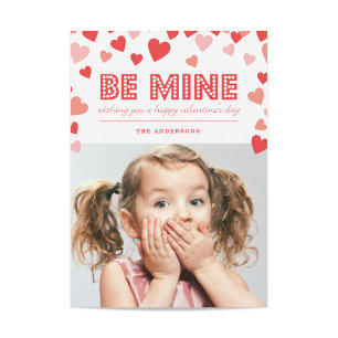 Be Mine - Valentine's Day Photo Card