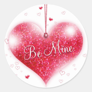 Be Mine Valentine's Day Sticker