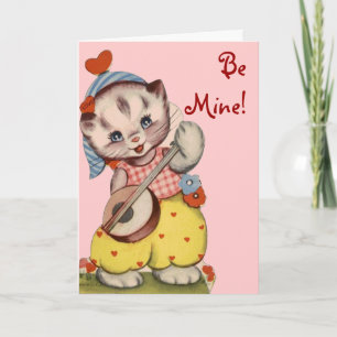 Be Mine Valentine's Greeting Card