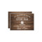 Be My Best Man Card - Rustic Wood