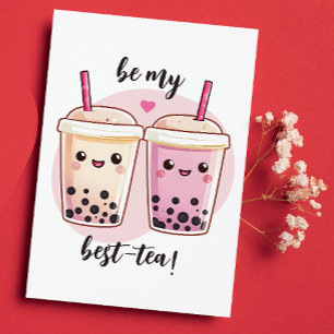 Be My Best-Tea Galentines  Holiday Card