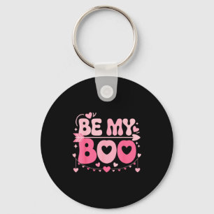 Be My Boo Cute Valentine Halloween Family Matching Key Ring
