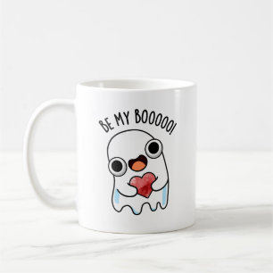 Be My Boo Funny Ghost Pun  Coffee Mug