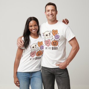 Be My Boo Halloween Candy Heart T-Shirt