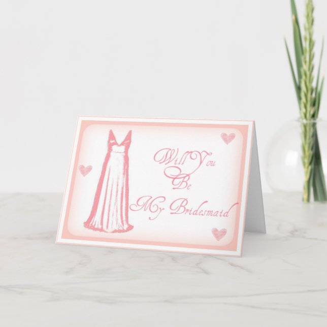 Be My Bridesmaid Cards (Front)