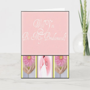 Be My Bridesmaid Cards