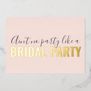 Be My Bridesmaid Funny Like Bridal Party Pink