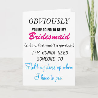 Be my Bridesmaid - Future Sister-in-law Invitation