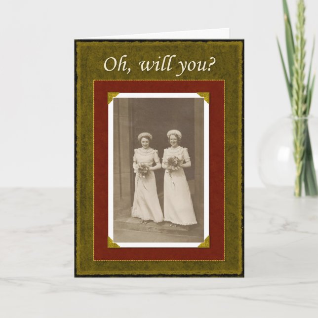 Be my Bridesmaid? Invitation (Front)