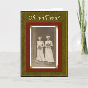 Be my Bridesmaid? Invitation