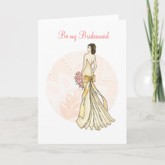 Be my Bridesmaid Invitation