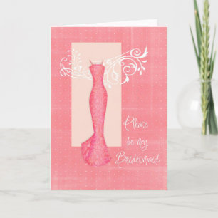 Be my Bridesmaid Invitation