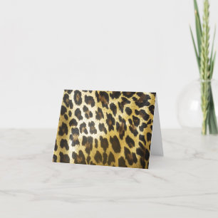 Be My Bridesmaid Leopard Fur Print Invitation