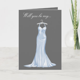 Be My Bridesmaid or Maid of Honor Card