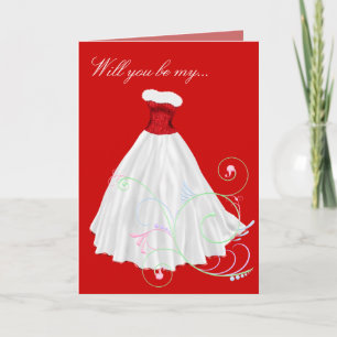 Be My Bridesmaid or Maid of Honor Card