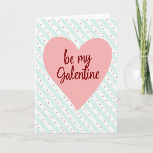 Be My Galentine Bestie Card