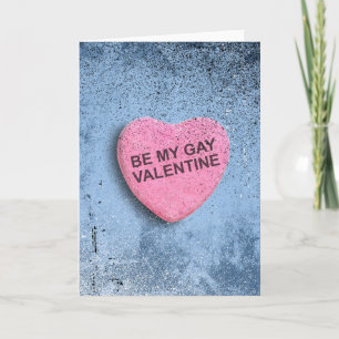 Be My Gay Valentin Holiday Card