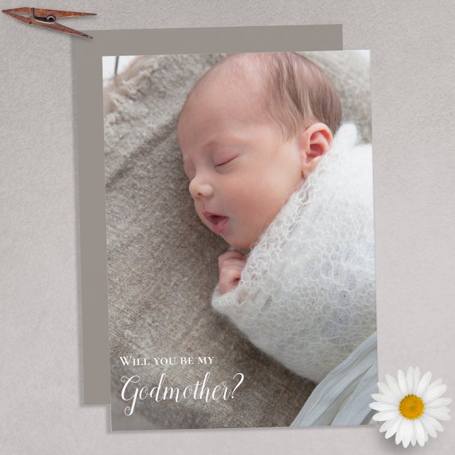 Be My Godmother Full Photo Invitation (Creator Uploaded)