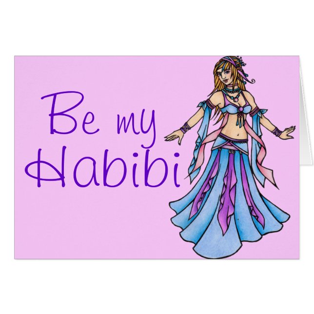 Be my Habibi Belly Dancer (Front Horizontal)