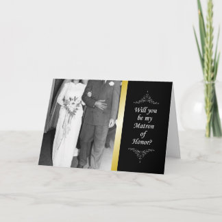 Be my Matron of Honour? Invitation