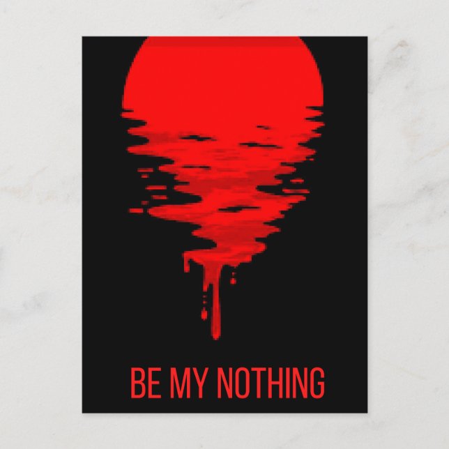 be my nothing but everything  tapestry acrylic pri postcard (Front)