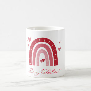 be my valentine announcement postcard coffee mug