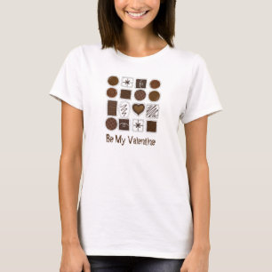 Be My Valentine Box of Chocolates Candy Sweet Food T-Shirt