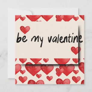 Be My Valentine Card