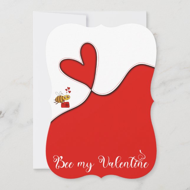Be my Valentine card (Front)