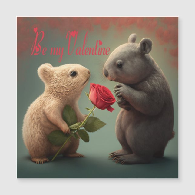 Be my Valentine      Card (Front)