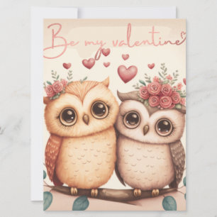 Be my valentine card