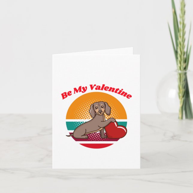 Be My Valentine      Card (Front)